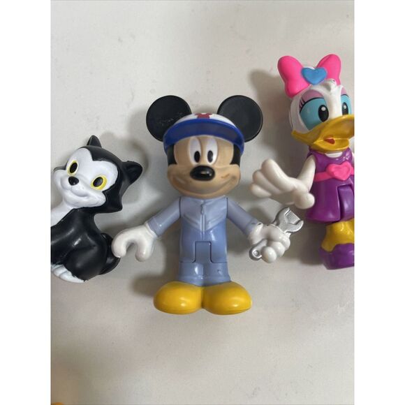 Disney Figures Lot Of 5 Mattel Toys From 2016-17(cake Toppers) - Picture 11 of 16